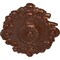 Ekena Millwork Strasbourg Ceiling Medallion, Hand-Painted Copper Penny, 30 1/2"W x 20"H x 1 1/2"P CM30SGCPS - alternate 3